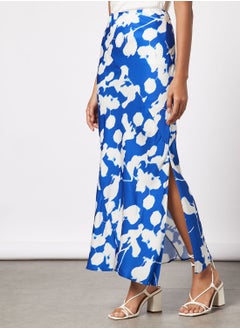 Buy Abstract Print Skirt in UAE