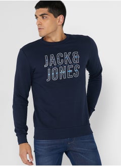 Buy Logo Print Sweatshirt in UAE