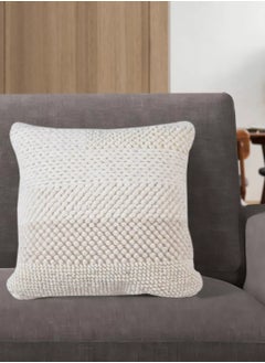 Buy Ceylan Woven Filled Cushion 50x50 cm in Saudi Arabia