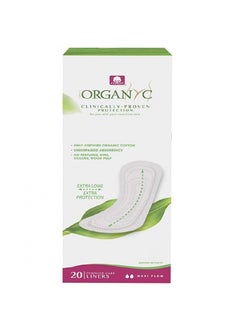 اشتري Organic sanitary napkins with organic cotton, clinically intensive protection, 20 pads في السعودية