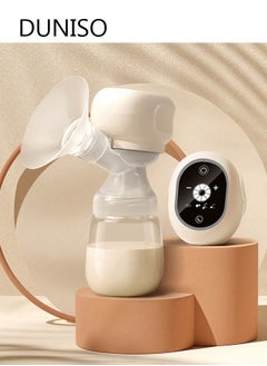 Buy Electric Breast Pump Intelligent All-in-one Automatic Electric Breast Pump Painless Breast Massager Portable Mute Lactation Milk Feeding Collector With Memory Function in Saudi Arabia