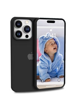 Buy iPhone 16 Pro Mobile Case Cover with Soft Liquid Silicone Protection Anti-Scratch Shockproof Accessories Slim Protective Back Cover with Comfortable Hold Touch Feeling and Anti-fingerprint in Saudi Arabia