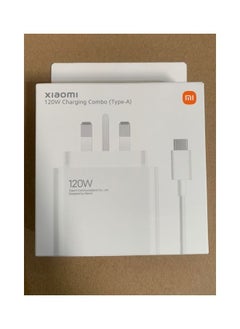 Buy 120W Charging Combo Type C White in Saudi Arabia