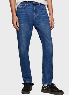 Buy Mid Wash Relaxed Fit Jeans in Saudi Arabia