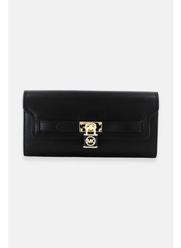 اشتري Women Brand Logo Wallet 11 H X 21 L X 2 W cm, Black في الامارات