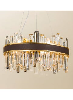 Buy Yocandle Modern Crystal Chandelier, Colorful Rectangular Crystal in Saudi Arabia