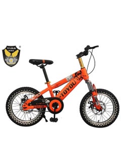 Buy 16 Inch Kids Bicycle with Disc Brake-Orange in UAE