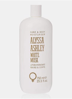 Buy White Musk Hand & Body Moisturiser Lotion 750ml in Saudi Arabia