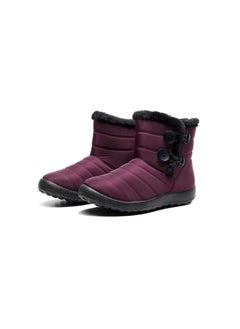 اشتري Women Slip-On Snow Boot Red في الامارات