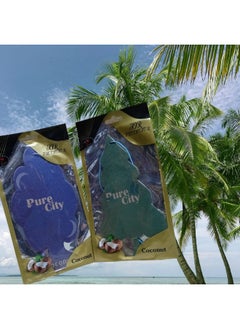 Buy Crystal car air freshener multiple colors with the same scent. The box contains 1 piece (coconut) in Egypt