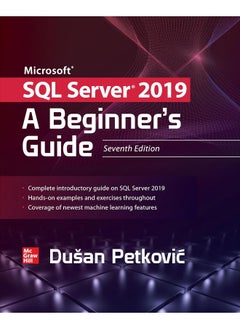 اشتري Microsoft SQL Server 2019: دليل المبتدئين، الطبعة السابعة في الامارات