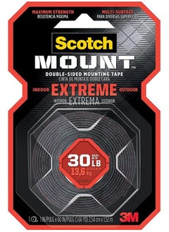 Buy Scotch-Mount Extreme Double-Sided Mounting Tape 414H, 1 in x 60 in in Saudi Arabia