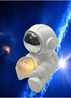 Buy Celestial Embrace  Astronaut Statue Embracing Luminous Moon | Unique Decor Piece in Egypt