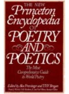 Buy The New Princeton Encyclopedia of Poetry and Poetics in UAE