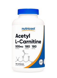 اشتري Acetyl L-Carnitine 500mg 180 Capsules في السعودية