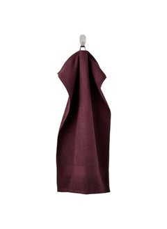 Buy Hand towel deep red 40x70 cm in Saudi Arabia