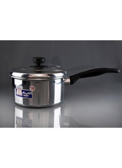 Buy Al-Karnak Aluminum Saucepan With Cover And Bakelite Handle 14 Cm in Egypt