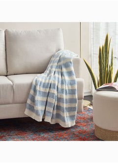 اشتري Madison Ria Knitted Acrylic Throw 170 x 130 cm في الامارات