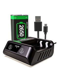 Buy Rechargeable Battery Pack for Xbox One/S/X/Xbox One Elite with 2x2650 mAh Controller Battery Pack in Saudi Arabia
