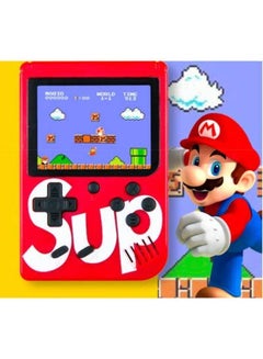 Buy 400 In 1 Game Box Console Classic Games Hand Held Gamepad Color Screen Mario Super Mario DR Mario Contra Games - RED in UAE