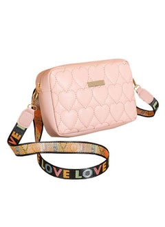 Buy Fashion Ladies Heart Shape Embroidery Shoulder Bag Camera Bag Messenger Bag in UAE