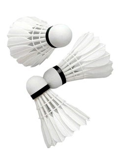 Buy 6 Psc Badminton Shuttlecocks - Stable and Durable Sports Training High Speed Feather Badminton Balls for Indoor Outdoor Game in Saudi Arabia