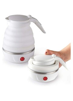 Buy Travel Foldable Fast Boiling Portable Electric Kettle - 220V -600ML for Most Travel and Home & Office Use in UAE