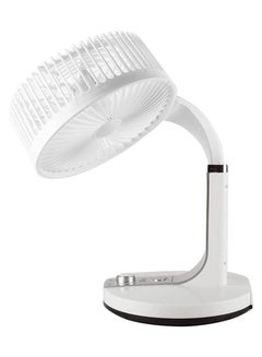 اشتري مروحة قابلة للطي قابلة لإعادة الشحن مصباح LED قوي ومتعدد الوظائف مروحة محمولة شحن USB في الامارات