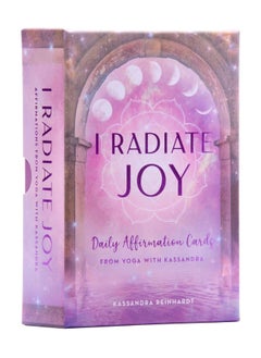 اشتري I Radiate Joy: Daily Affirmation Cards from Yoga with Kassandra [Card Deck] (Mindful Meditation) في الامارات