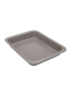 Buy Bake Chef Granite Oven Tray Rectangular Cappuccino in Saudi Arabia