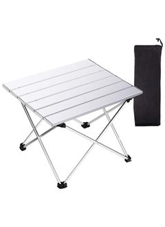 Buy lightweight Outdoor Camping Folding Table - White in Saudi Arabia