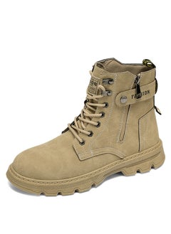 Buy Men's Outdoor Fashion High Top Casual Boots in UAE