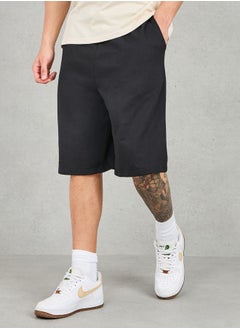 Buy Solid Oversized Shorts in Saudi Arabia