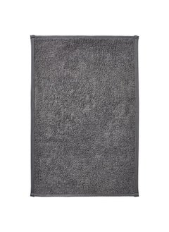 Buy Bath Mat Grey 40X60 Cm in Saudi Arabia