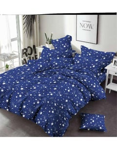 Buy New Cartoon characters Single Size Comforter Bedding Set, Anime Cartoon Bed kids Fixed Duvet set 4pcs in UAE