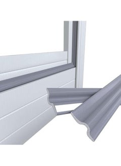 Buy 78.74 Inch Weather Stripping Seal Strip Self-Adhesive Window Draft Stopper Foam Window Gap Sealing Strip Soundproof Winter Insulation For Windows and Doors (Grey) in Saudi Arabia