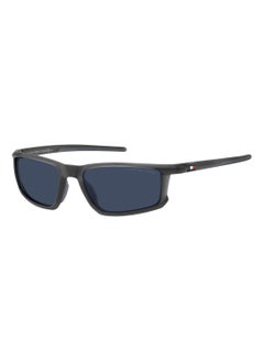 Buy Rectangle Sunglasses Th 1914/S Matt Grey 56 in UAE