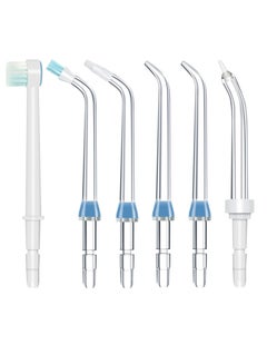 Buy Replacement Tips for Waterpik Water Flosser Classic Jet Tips, for Waterpik' Replacement Parts and Other Oral Irrigators (AquaFlosser 6 Tips) in UAE