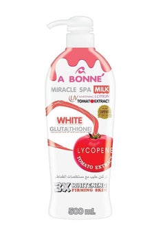 Buy Lotion Miracle Milk Uv With Tomato Extract 500 ml in UAE