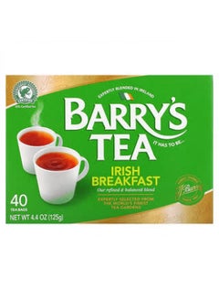 اشتري Barry's Tea, Irish Breakfast Tea, 40 Tea Bags, 4.40 oz (125 g) في الامارات