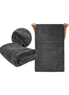 اشتري Motrk Microfiber Car Drying Towel 1300 Gsm Double Twist Pile, Premium Extra Large Auto Wash Towel For Cars, Super Absorbent Detailing Cleaning Cloth Car Drying Towel From No Streaks, Scratches 60*90 في السعودية