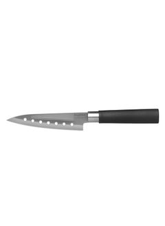 Buy BergHOFF- Santoku knife 12,5 cm- Sharp stainless steel blade- PP handles- non-stick coating- great for slicing, dicing and mincing a wide variety of ingredients- Product of Belgium in Saudi Arabia