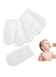 Buy Baby Finger Toothbrush, Soft Safe Oral Massage Toothbrush Tongue Cleaner Brushes Oral Sponges Dental Oral Care Sponge Swabs Training Hands for Newborn Infant Toddlers Kids Baby, 6PCS in Saudi Arabia