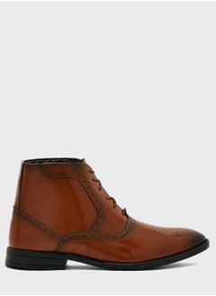 Buy Formal Brogue Details Oxford Boots in Saudi Arabia