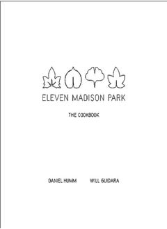 Buy Eleven Madison Park The Cookbook by Daniel Humm Hardcover in UAE