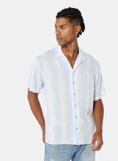 Buy Striped Short Sleeve Shirt in Saudi Arabia