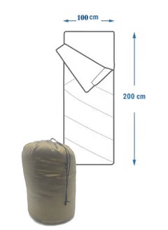 Buy Outdoor sleeping bag 200x135x180cm in Saudi Arabia