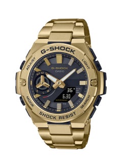 Buy G-Shock G-Steel GST-B500 Series Men's Analog-Digital Quartz Gold Metal Band Watch GST-B500GD-9ADR - 48mm in UAE