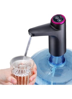 اشتري Water Bottle Pump, Water Pump Electric Water Dispenser Pump [USB Rechargeable] Wireless Electric Water Pump Dispenser, Smart Touch Water Pump for Home, Office, Kitchen, Camping في الامارات