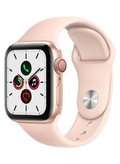 Buy Apple Watch Strap/Band Compatible With 41mm/40mm/38mm Silicone Strap for Apple watch All Series Pink Sand in UAE